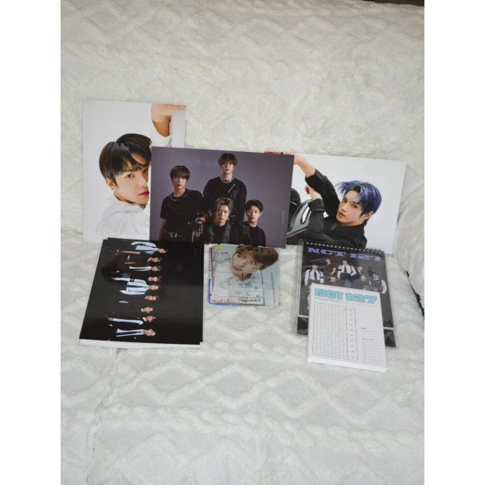 NCT 127 2020 & 2021 Postcard, Posters & Photos Bundle Kpop Boyband set